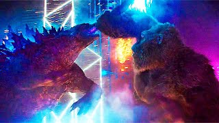 Godzilla vs Kong  Hong Kong Battle Scene  Movie Clip HD [upl. by Ise]