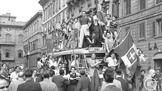 La caduta del fascismo larmistizio e l8 settembre 1943 [upl. by Wolfort]