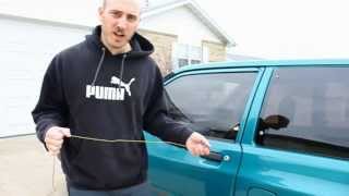 How to Unlock Your Car Using a Coat Hanger [upl. by Dohsar174]