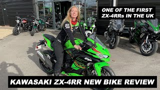 2024 Kawasaki ZX4RR modern ZXR400 Review and UK Road Test [upl. by Ainad768]