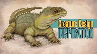 Tuatara Sphenodon punctatus as creature design inspiration for concept art and worldbuilding [upl. by Assylem]