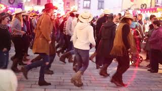 BOOT SCOOTIN BOOGIE at Christmas market 2017 [upl. by Manaker]