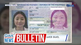 Philippine passport ni Alice Guo kinansela ng DFA  GMA Integrated News Bulletin [upl. by Leahplar]