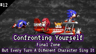 Confroting Yourself Final Zone But Every Turn A Different Character Sing It🎤🎧 [upl. by Leavelle]