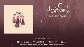 HENDRI SUSILO  Lebih Dari Kagum Official Lyric Video [upl. by Muhan]