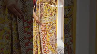 LYDIAS SELECTED DM 7700884438 kalamkari saree fashion boutiquecollections affordableprices [upl. by Xineohp]