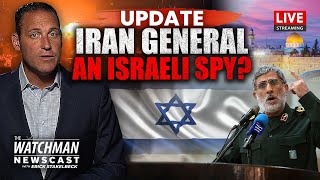 Top Iranian General a SPY for Israel MASSIVE Israeli Airstrike in Beirut  Watchman Newscast LIVE [upl. by Riplex]