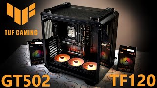 Asus TUF GT502 amp TF120 unboxing [upl. by Wallie]