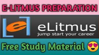 Elitmus Exam Pattern 2019  Free study material [upl. by Carena]