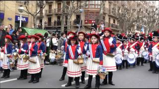 TAMBORRADA INFANTIL DONOSTIA2015 PEREZFITERO [upl. by Elmo780]