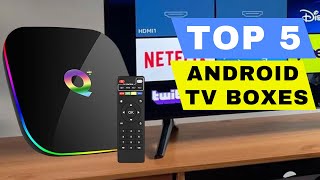 Top 5 Best Android TV Box 2024  Best TV Box For Streaming Gaming amp IPTV  4K Android Device For TV [upl. by Bilac774]