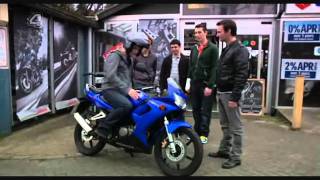 Inbetweeners Jay crashes Neils motorbike [upl. by Eenal]