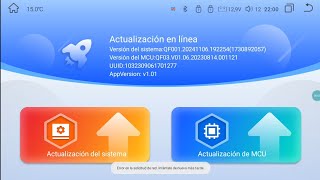 Pasamos del firmware MG19 al firmware QF del 6112024 en una radio android k706 Síguemees gratis [upl. by Adgam567]