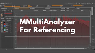 Demo Using MMultianalyzer to Compare My Mix to a Reference Track [upl. by Htenay840]