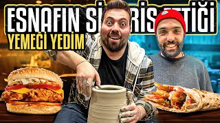 ESNAFIN SİPARİŞ ETTİĞİ YEMEĞİ YEDİM  3 [upl. by Ahsym]