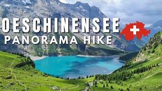 Oeschinensee panorama hike  Best hikes in Switzerland [upl. by Nic]