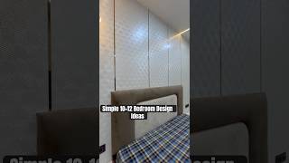 Simple 10×12 Bedroom Design Ideas bedroomdesign interiordesign foryou interior YouTube [upl. by Anawat]