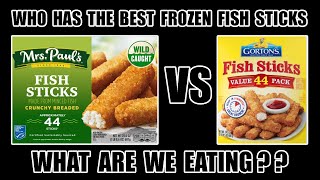 Who Has The BEST Frozen Fish Sticks [upl. by Shipley320]