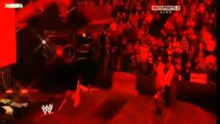 Bragging Rights 2010Kane buries The Undertaker alive [upl. by Arraik]