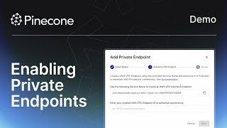 Enabling Private Endpoints for AWS PrivateLink [upl. by Uticas]