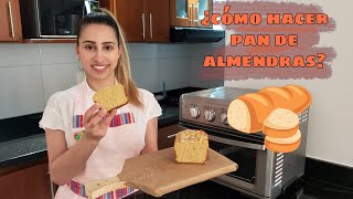 Como hacer pan de almendras  NatyCfit [upl. by Churchill]