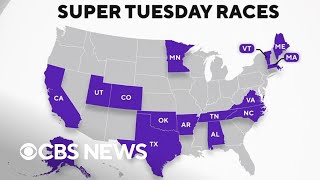 Super Tuesday contests next in 2024 presidential election [upl. by Kally153]