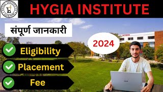 Hygia Institute of pharmacy Lucknow review 2024Placementfee collegereview pharmacycollege [upl. by Annerahs]