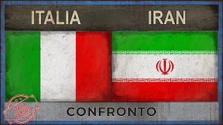 ITALIA vs IRAN  Confronto Militare 2018 [upl. by Ordisy]