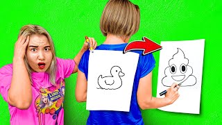 Draw on my Back Challenge [upl. by Neve]