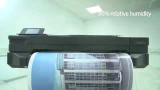 HP Designjet T520 ePrinter Durability Test [upl. by Gennaro]