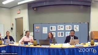 Edgemont Board of Education Meeting [upl. by Nysa]