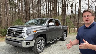 2021 Tundra 1794 Review amp Key Highlights Specs mpg interior more [upl. by Adolf]