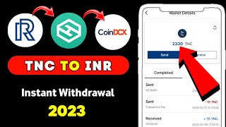 🤑 TNC TO INR WITHDRAWAL 2023  HOW TO WITHDRAWAL TNC TO INR  REAL RESEARCH TNC WITHDRAWAL PROCESS [upl. by Mishaan594]