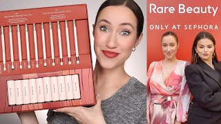 I Tried Rare Beautys NEW LIPSTICKS all of them 😍 [upl. by Daiz205]