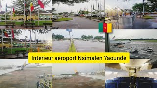 À Quoi Ressemble Lintérieur De laéroport international de Yaoundé Nsimalen [upl. by Naitsirhc]