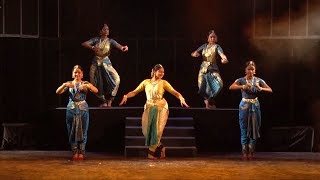 Bharatanatyam  disciples of Guru Smt Saroja Vaidyanathan  Namamey Gange [upl. by Schnapp]