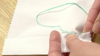 How to do a Slip Stitch  Sewing Quarter Stitch Tutorials [upl. by Enieledam]