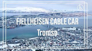 Fjellheisen Cable Car  Tromsø Norway [upl. by Zetrauq]