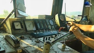 060DA CabviewFührerstandsmitfahrtMecanic de Locomotiva pe LDE2100Engineer on LDE2100 Locomotive [upl. by Noryak4]