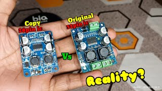 Class D tpa3118 mono 60W amplifier board  original vs Fake board campration [upl. by Hillary]