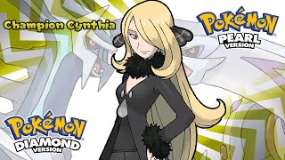 Pokémon Diamond Pearl amp Platinum  Champion Cynthia Encounter Music HQ [upl. by Elmina]