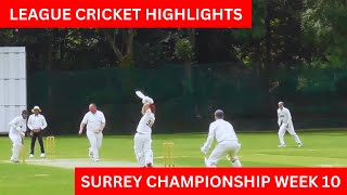 Surrey Championship Highlights  Div 2  Worcester Park 2nd XI vs Cheam 2nd XI  CAN WE BLOCK OUT [upl. by Munn840]