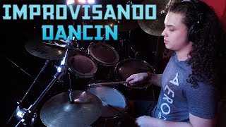 Dancin KRONO Remix  Drum Cover Improvisando [upl. by Vernita384]