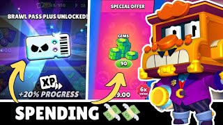 Spending 💲💲💲 to buy BrawlPass and Offers [upl. by Sender]