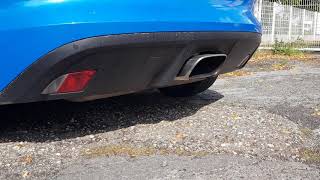 Jaguar FType P300 Exhaust sound [upl. by Derriey]