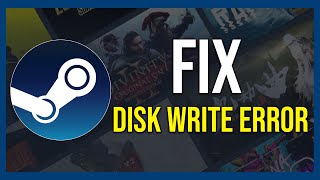 How To Fix Disk Write Error On Steam Tutorial [upl. by Balmuth]