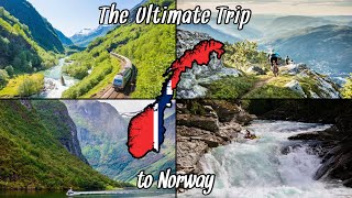 3Day Train Adventure in NORWAY  Oslo to Bergen  Fjord Cruising Biking Rafting amp More 2024 [upl. by Haroun]