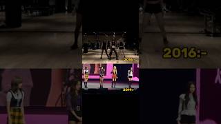 Blackpink forgot their pre debut dance 😱 blackpink jenchulichaeng predebut dance shorts [upl. by Esekram]