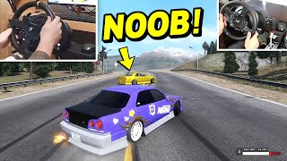 Teaching a NOOB how to Drift in CarX Drift Racing Online [upl. by Buff305]