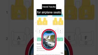 Airplane seats travel hack SeatGuru seat [upl. by Kinzer]